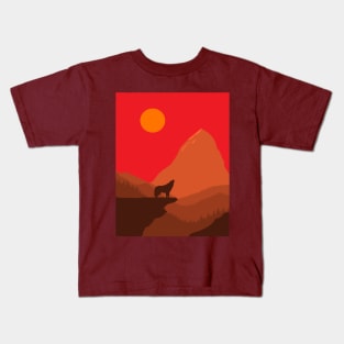 Sunset Paradise Kids T-Shirt